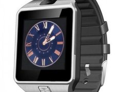 Smartwatch iUni DZ09 Plus, Camera 1.3MP, BT, 1.54 Inch, Argintiu + Card MicroSD 8GB Cadou